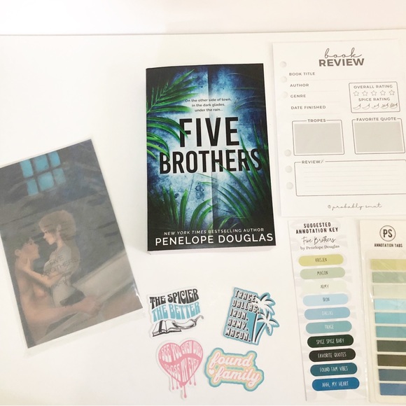 Probably Smut Five Brothers by Penelope Douglass - Picture 1 of 10